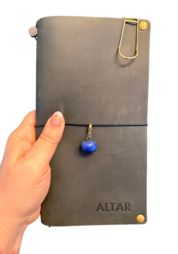 Dangle Journal Charm Blueberry