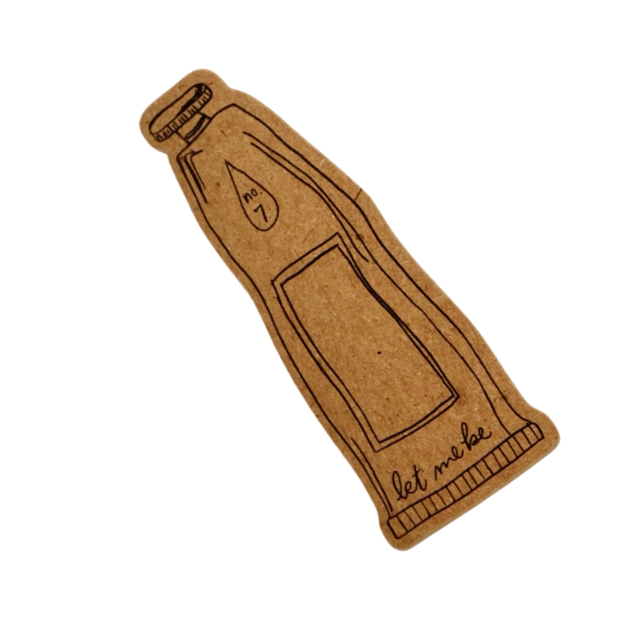 Let Me Be Paint Tube Sticker