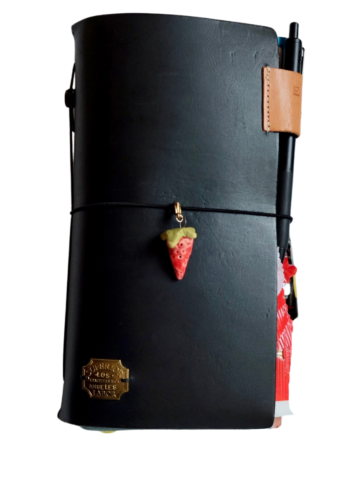 Dangle Journal Charm Srrawberry